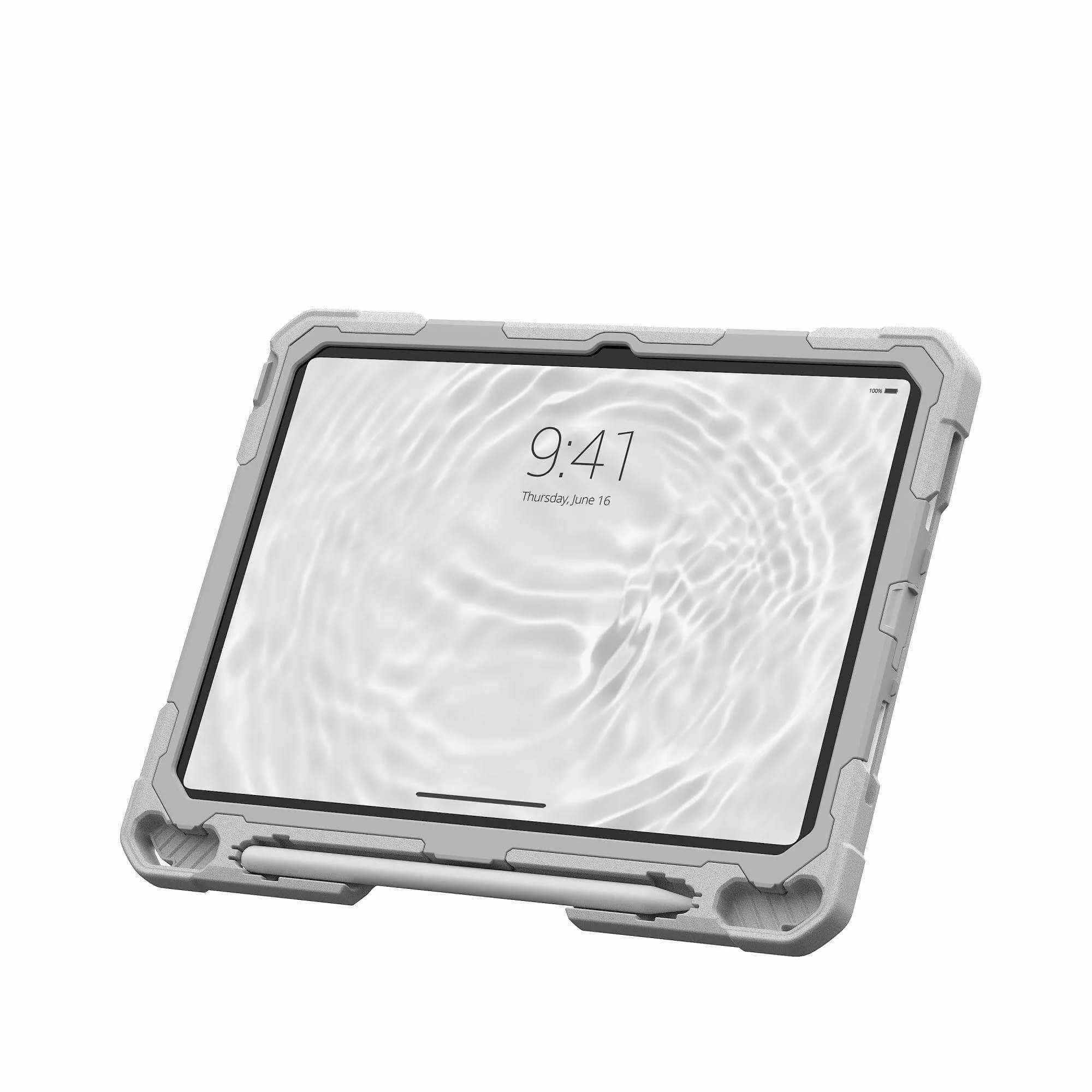 UAG รุ่น Plasma Healthcare - เคส iPad 11" (A16/2025), iPad 10.9" (10th/2022) - สี White/Grey 7 UAG รุ่น Plasma Healthcare - เคส iPad 11" (A16/2025), iPad 10.9" (10th/2022) - สี White/Grey - Image 7