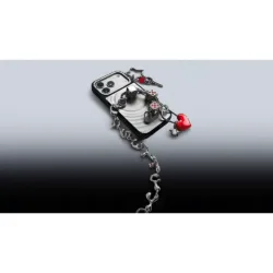 Casetify รุ่น Alloy Ripple Case - เคส iPhone 17 Pro Max - สี Silver on Grey