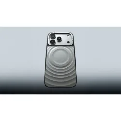 Casetify รุ่น Alloy Ripple Case - เคส iPhone 17 Pro Max - สี Silver on Grey