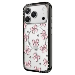 Casetify รุ่น Compact Case - เคส iPhone 17 Pro Max - ลาย Metallic Pink Ribbon 12 Casetify รุ่น Compact Case - เคส iPhone 17 Pro Max - ลาย Metallic Pink Ribbon
