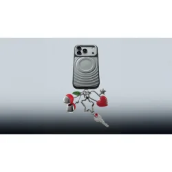 Casetify รุ่น Alloy Ripple Case - เคส iPhone 17 Pro Max - สี Silver on Grey