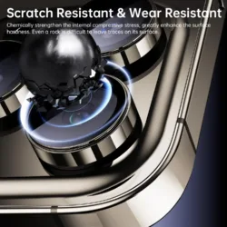 WiWU รุ่น Titan 3D Eagle Eye Lens Guard - กระจกเลนส์กล้อง iPhone 17 / 16 Plus 13 WiWU รุ่น Titan 3D Eagle Eye Lens Guard - กระจกเลนส์กล้อง iPhone 17 / 16 Plus