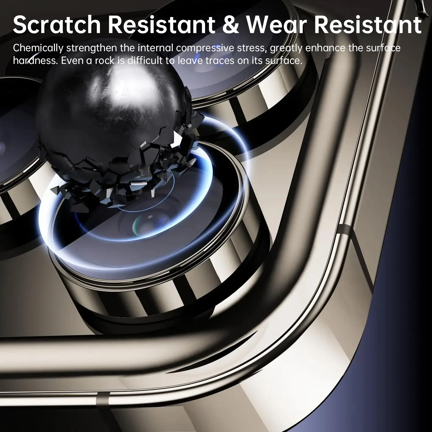 WiWU รุ่น Titan 3D Eagle Eye Lens Guard - กระจกเลนส์กล้อง iPhone 17 / 16 Plus 5 WiWU รุ่น Titan 3D Eagle Eye Lens Guard - กระจกเลนส์กล้อง iPhone 17 / 16 Plus - Image 5