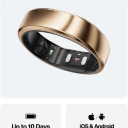 [Pre-Order] RingConn รุ่น Gen 2 Air - แหวนอัจฉริยะ Smart Ring - สี Dune Gold