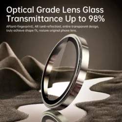 WiWU รุ่น Titan 3D Eagle Eye Lens Guard - กระจกเลนส์กล้อง iPhone 17 / 16 Plus 11 WiWU รุ่น Titan 3D Eagle Eye Lens Guard - กระจกเลนส์กล้อง iPhone 17 / 16 Plus