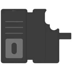 Prodigee รุ่น Flex Folio - เคส Galaxy S26 Ultra - สี Black