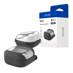 Araree รุ่น BEAN - เคส Galaxy Buds 4/ 4 Pro - สี Black