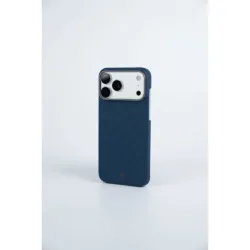 WiWU รุ่น Aramid Armor - เคส iPhone 17 Pro - สี Black & Blue