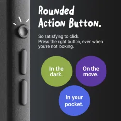 tineeOWL รุ่น DUNE X - เคส iPhone 17 Pro Max - สี Almost Black