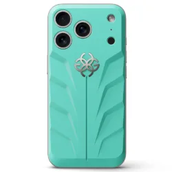 Golden Concept  รุ่น RSR17 Magnetic Shield - แผ่นหลังเคส iPhone 17 Pro Max - สี Aero Mint