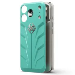 Golden Concept รุ่น RSR17 Magnetic Shield - แผ่นหลังเคส iPhone 17 Pro - สี Aero Mint