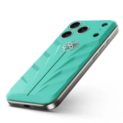 Golden Concept รุ่น RSR17 Magnetic Shield - แผ่นหลังเคส iPhone 17 Pro - สี Aero Mint
