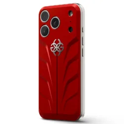 Golden Concept รุ่น RSR17 Magnetic Shield - แผ่นหลังเคส iPhone 17 Pro Max - สี Rosso Corsa