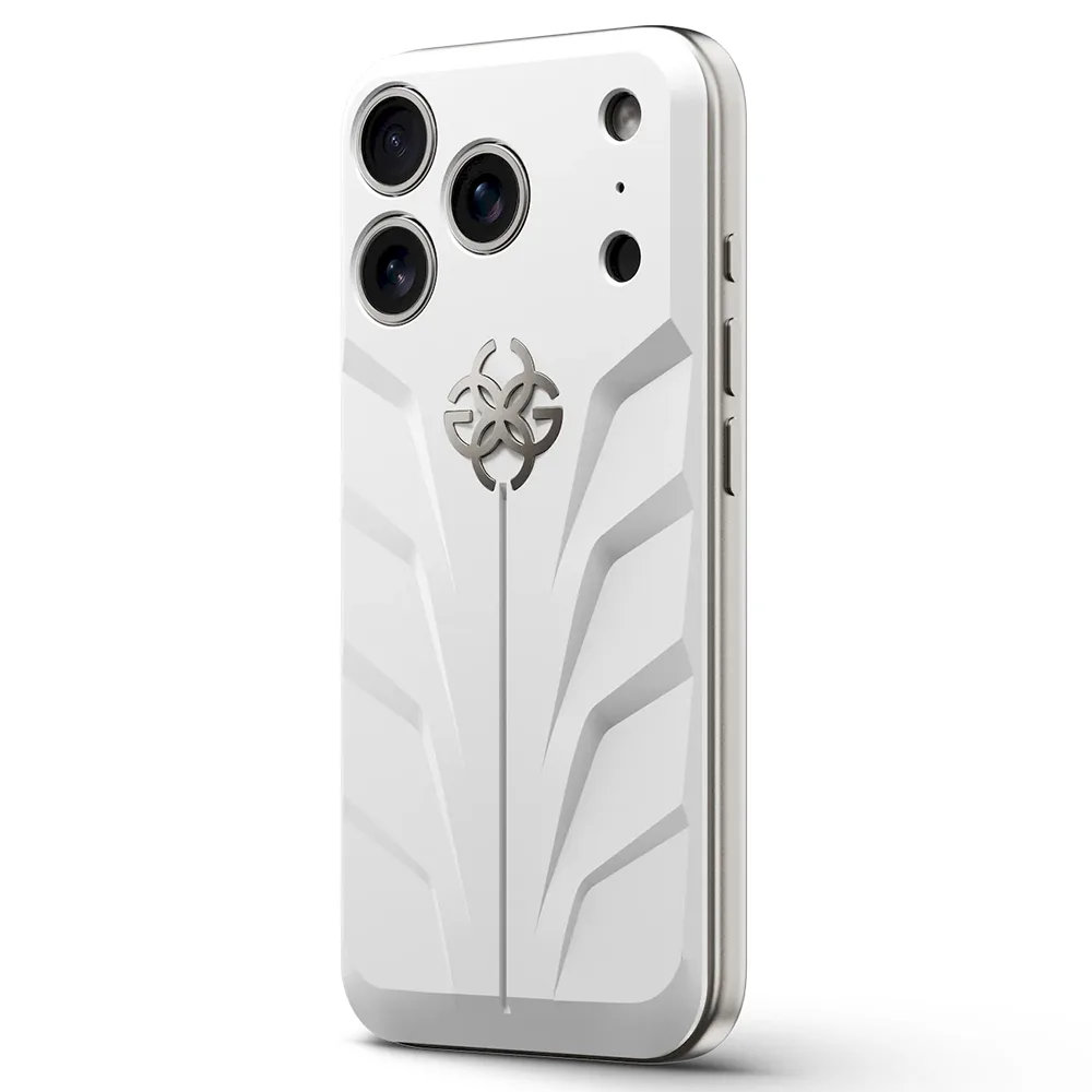 Golden Concept รุ่น RSR17 Magnetic Shield - แผ่นหลังเคส iPhone 17 Pro - สี Daytona White 2 Golden Concept รุ่น RSR17 Magnetic Shield - แผ่นหลังเคส iPhone 17 Pro - สี Daytona White - Image 2