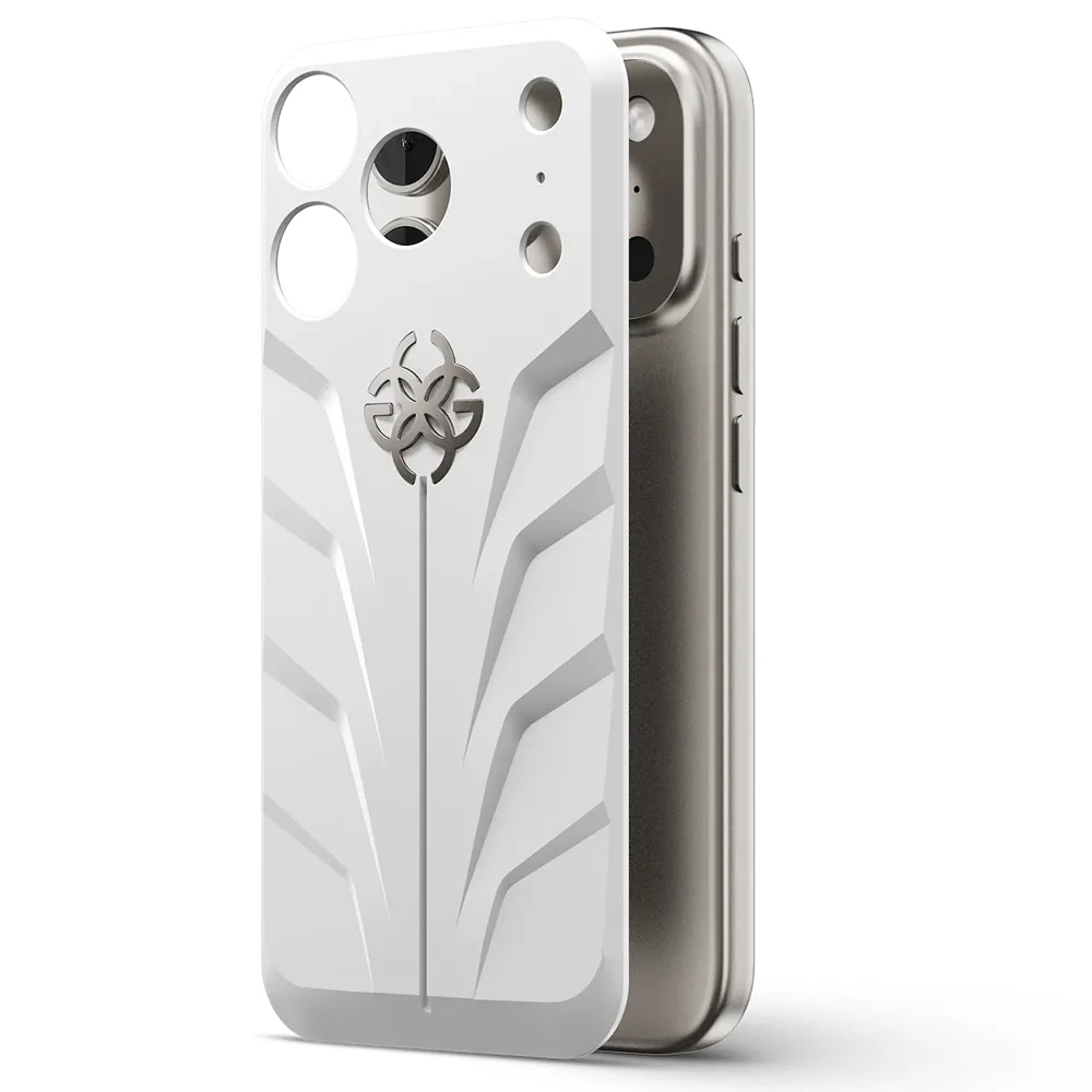 Golden Concept รุ่น RSR17 Magnetic Shield - แผ่นหลังเคส iPhone 17 Pro - สี Daytona White 3 Golden Concept รุ่น RSR17 Magnetic Shield - แผ่นหลังเคส iPhone 17 Pro - สี Daytona White - Image 3