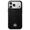 Golden Concept รุ่น Premium Leather - เคส iPhone 17 Pro Max - สี Croco Embossed Black 13 Golden Concept รุ่น Premium Leather - เคส iPhone 17 Pro Max - สี Croco Embossed Black