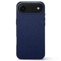 Golden Concept รุ่น Premium Leather - เคส iPhone Air - สี Full-Grain Leather Midnight Blue