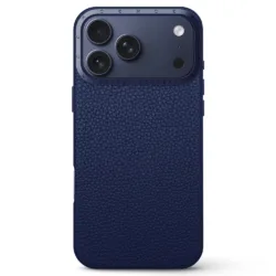 Golden Concept รุ่น Premium Leather - เคส iPhone 17 Pro Max - สี Full-Grain Leather Midnight Blue