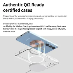 Araree รุ่น Duple M - เคส Galaxy S26 Ultra - สี Clear Black