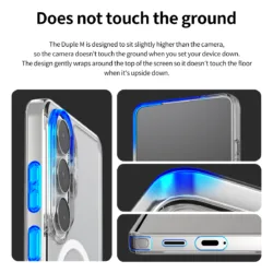 Araree รุ่น Duple M - เคส Galaxy S26 Ultra - สี Clear Black