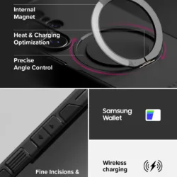 Ringke รุ่น Alles - เคส Galaxy S26 Ultra - สี Black