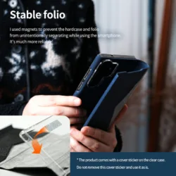 Araree รุ่น Bonnet Stand - เคส Galaxy S26 Ultra - สี Black