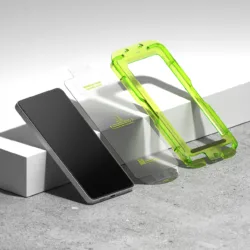 Ringke รุ่น Easy Slide Tempered Glass - ฟิล์มกระจก Galaxy S26 Plus (ฟิล์ม 2 แผ่น พร้อมอุปกรณ์ติดตั้ง)