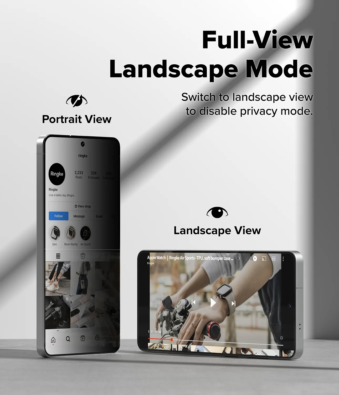 Ringke รุ่น Easy Slide Privacy Tempered Glass - ฟิล์มกระจก Galaxy S26 Plus (ฟิล์ม 2 แผ่น พร้อมอุปกรณ์ติดตั้ง) 9 Ringke รุ่น Easy Slide Privacy Tempered Glass - ฟิล์มกระจก Galaxy S26 Plus (ฟิล์ม 2 แผ่น พร้อมอุปกรณ์ติดตั้ง) - Image 9