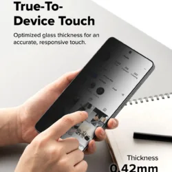 Ringke รุ่น Easy Slide Privacy Tempered Glass - ฟิล์มกระจก Galaxy S26 Plus (ฟิล์ม 2 แผ่น พร้อมอุปกรณ์ติดตั้ง) 16 Ringke รุ่น Easy Slide Privacy Tempered Glass - ฟิล์มกระจก Galaxy S26 Plus (ฟิล์ม 2 แผ่น พร้อมอุปกรณ์ติดตั้ง)