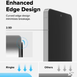 Ringke รุ่น Easy Slide Tempered Glass - ฟิล์มกระจก Galaxy S26 Plus (ฟิล์ม 2 แผ่น พร้อมอุปกรณ์ติดตั้ง)