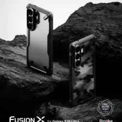 Ringke รุ่น Fusion X - เคส Galaxy S26 Plus - สี Black