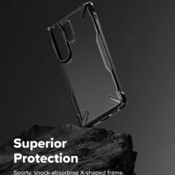 Ringke รุ่น Fusion X - เคส Galaxy S26 Plus - สี Black