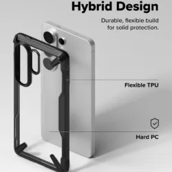 Ringke รุ่น Fusion X - เคส Galaxy S26 Plus - สี Black