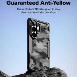 Ringke รุ่น Fusion X - เคส Galaxy S26 Ultra - สี Camo Black