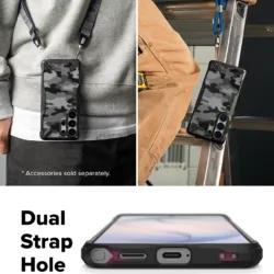 Ringke รุ่น Fusion X - เคส Galaxy S26 Ultra - สี Camo Black