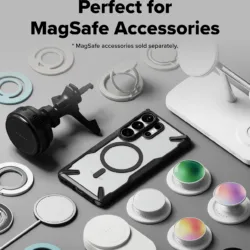 Ringke รุ่น Fusion X Magnetic - เคส Galaxy S26 Ultra - สี Black