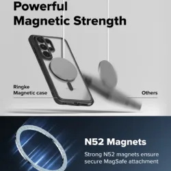 Ringke รุ่น Fusion Bold Magnetic - เคส Galaxy S26 Ultra - สี Black
