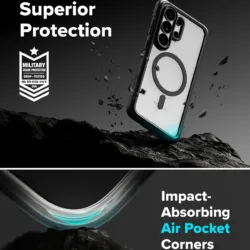 Ringke รุ่น Fusion Bold Magnetic - เคส Galaxy S26 Ultra - สี Black