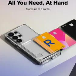 Ringke รุ่น Fusion Card - เคส Galaxy S26 Ultra - สี Clear