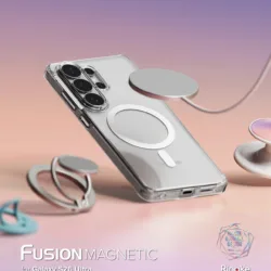 Ringke รุ่น Fusion Magnetic - เคส Galaxy S26 Plus - สี Clear