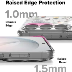 Ringke รุ่น Fusion Magnetic - เคส Galaxy S26 Ultra - สี Dry Flowers