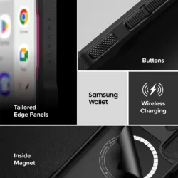 Ringke รุ่น Onyx Alpha Magnetic - เคส Galaxy S26 Ultra - สี Black