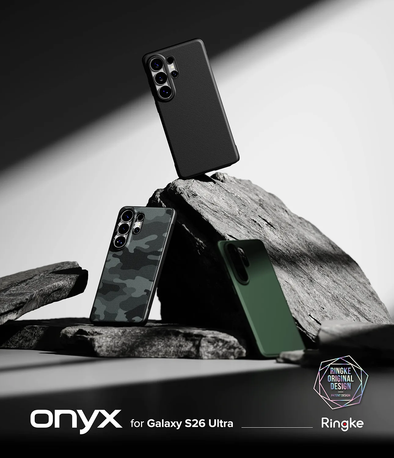 Ringke รุ่น Onyx - เคส Galaxy S26 Plus - สี Black 9 Ringke รุ่น Onyx - เคส Galaxy S26 Plus - สี Black - Image 9