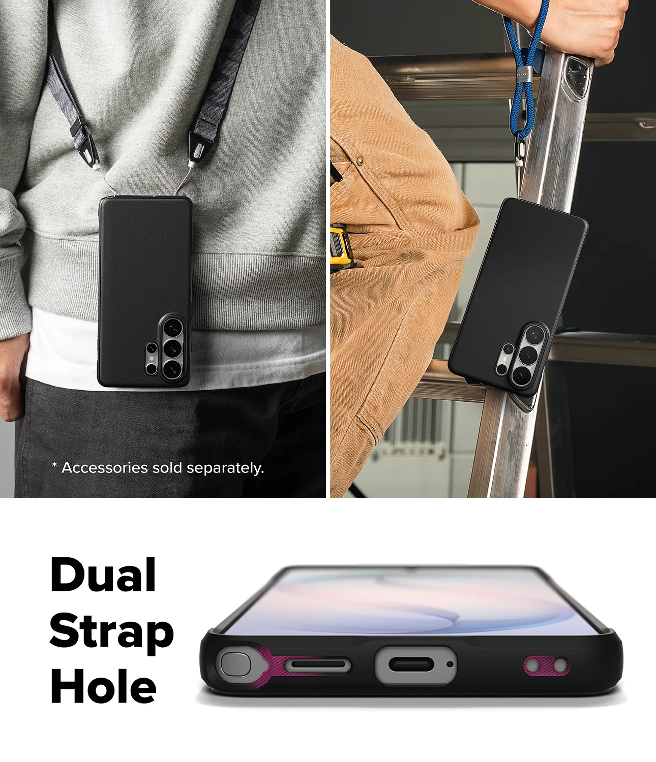 Ringke รุ่น Onyx - เคส Galaxy S26 Plus - สี Black 7 Ringke รุ่น Onyx - เคส Galaxy S26 Plus - สี Black - Image 7