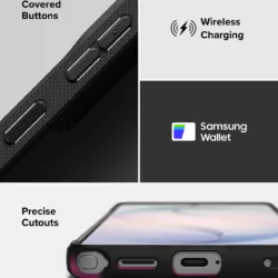 Ringke รุ่น Onyx - เคส Galaxy S26 Plus - สี Black 16 Ringke รุ่น Onyx - เคส Galaxy S26 Plus - สี Black