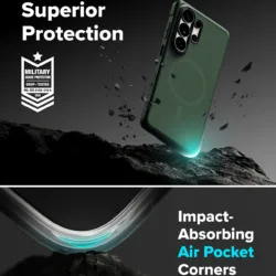 Ringke รุ่น Onyx Magnetic - เคส Galaxy S26 Ultra - สี Dark Green