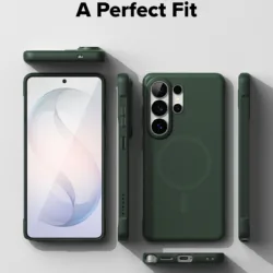 Ringke รุ่น Onyx Magnetic - เคส Galaxy S26 Ultra - สี Dark Green