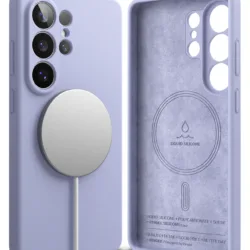 Ringke รุ่น Silicone Magnetic - เคส Galaxy S26 - สี Lavender