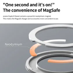 Araree รุ่น Duple M STAND - เคส Galaxy S26 Ultra - สี Clear