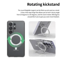 Araree รุ่น Duple M STAND - เคส Galaxy S26 Ultra - สี Clear